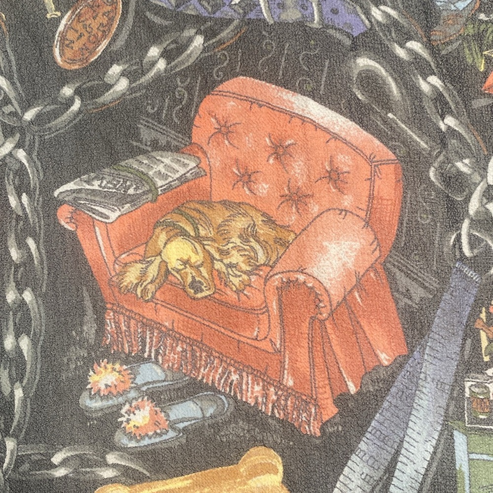 Vintage Nick &‎ Nora NY Dog Scarf Equestrian Alternative Novelty Chains - Picture 5 of 9